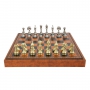 Exclusive chess set "Fiorito large" 600140151 (zamak alloy, leatherette board) - photo 3