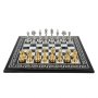 Эксклюзивные шахматы "Fiorito large" 600140085 (сплав замак, золото/серебро) - фото 3