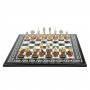 Exclusive chess set "Fiorito large" 600140098 (zamak alloy/beech, gold/silver plated) - photo 3