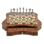 Exclusive chess set "Fiorito large" 600140102 (zamak alloy, board with drawer) - photo 3