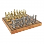 Exclusive chess set "Florentine Renaissance" 600140048 (zamak alloy, leatherette board) - photo 2