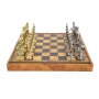 Эксклюзивные шахматы "Florentine Renaissance" 600140048 (сплав замак, доска из искусственной кожи) - фото 4
