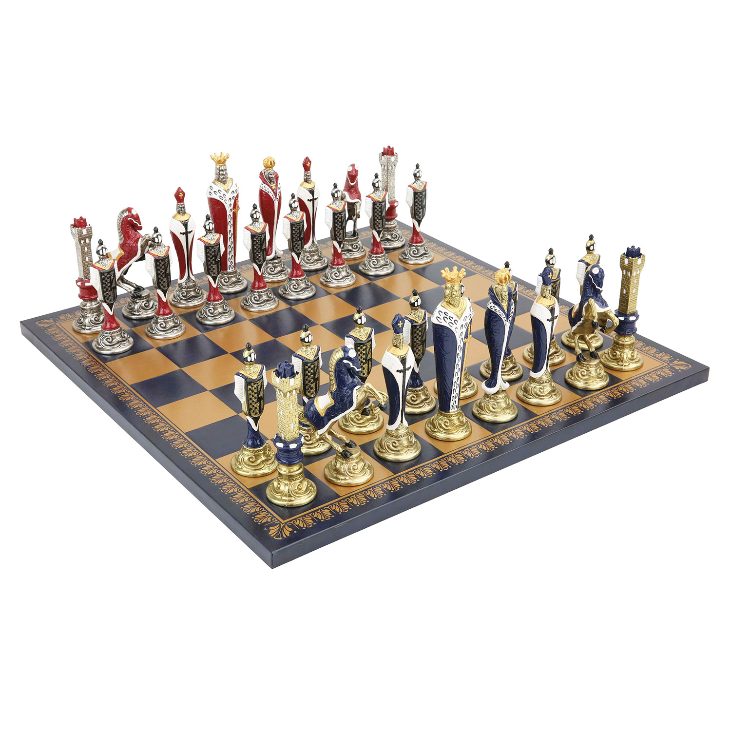 Exclusive handmade chess set Florentine Renaissance 600140115