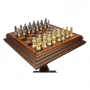 Exclusive chess set "Medieval" 600140259 (gold/silver plated, chess table) - photo 2