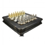 Exclusive chess set "Medieval" 600140261 (gold/silver plated, chess table) - photo 2