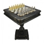 Exclusive chess set "Medieval" 600140261 (gold/silver plated, chess table) - photo 4