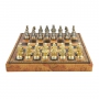 Эксклюзивные шахматы "Средневековые" 600140046 (сплав замак, золото/серебро) - фото 2