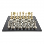Эксклюзивные шахматы "Oriental Extra" 600140050 (латунь, черная доска) - фото 3