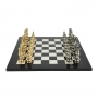 Эксклюзивные шахматы "Oriental Extra" 600140050 (латунь, черная доска) - фото 4