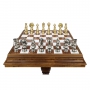 Эксклюзивные шахматы "Oriental Extra" 600140253 (латунь, шахматный стол) - фото 3