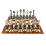 Exclusive chess set "Oriental Giant" 600140043 (brass/beech, color "fantasy") - photo 2