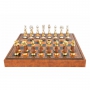 Эксклюзивные шахматы "Oriental large" 600140141 (золото/серебро, доска из искусственной кожи) - фото 2
