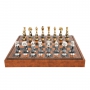 Эксклюзивные шахматы "Oriental large" 600140145 (цвет "фантазия", доска из искусственной кожи) - фото 2