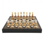 Эксклюзивные шахматы "Oriental large" 600140154 (золото/серебро, доска из искусственной кожи) - фото 2
