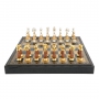 Эксклюзивные шахматы "Oriental large" 600140154 (золото/серебро, доска из искусственной кожи) - фото 3