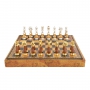 Exclusive chess set "Oriental large" 600140155 (gold/silver plated, leatherette board) - photo 3