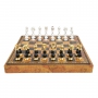 Эксклюзивные шахматы "Oriental large" 600140156 (черно-белые, доска из искусственной кожи) - фото 3