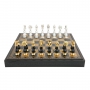 Эксклюзивные шахматы "Oriental large" 600140157 (черно-белые, доска из искусственной кожи) - фото 3