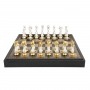 Эксклюзивные шахматы "Oriental large" 600140161 (цвет белый антик, доска из искусственной кожи) - фото 2