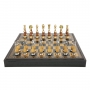 Эксклюзивные шахматы "Oriental large" 600140162 (латунь/бук, доска из искусственной кожи) - фото 2
