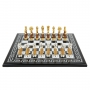 Exclusive chess set "Oriental large" 600140087 (brass/beech, gold/silver) - photo 2