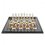 Exclusive chess set "Oriental large" 600140087 (brass/beech, gold/silver) - photo 3