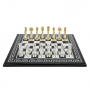 Exclusive chess set "Oriental large" 600140088 (antique white color, gold/silver) - photo 2