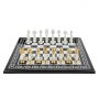Exclusive chess set "Oriental large" 600140088 (antique white color, gold/silver) - photo 3