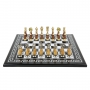 Exclusive chess set "Oriental large" 600140089 (brass/beech) - photo 2