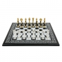 Эксклюзивные шахматы "Oriental large" 600140109 (черно-белые, золото/серебро)  - фото 3