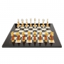 Exclusive chess set "Oriental large" 600140120 (gold/silver plated, black board) - photo 3