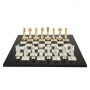 Эксклюзивные шахматы "Oriental large" 600140121 (цвет белый антик, черная доска)  - фото 3