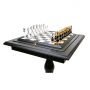Эксклюзивные шахматы "Oriental large" 600140031 (черно-белые, шахматный стол) - фото 2