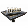 Эксклюзивные шахматы "Oriental large" 600140031 (черно-белые, шахматный стол) - фото 3