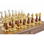Exclusive chess set "Oriental large" 600140024 (brass/beech, board with drawer) - photo 3
