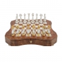 Exclusive chess set "Oriental large" 600140065 (antique white color, board with drawer) - photo 3