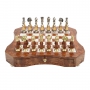 Exclusive chess set "Oriental large" 600140066 (brass/beech, board with drawer) - photo 3