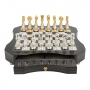 Exclusive chess set "Oriental large" 600140076 (antique white color, board with drawer) - photo 2