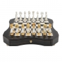 Exclusive chess set "Oriental large" 600140076 (antique white color, board with drawer) - photo 3