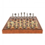 Exclusive chess set "Oriental large" 600140140 (solid brass, leatherette board) - photo 2