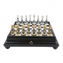 Exclusive chess set "Oriental large" 600140235 (brass/beech, marble board with drawer) - photo 2