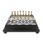 Exclusive chess set "Oriental large" 600140235 (brass/beech, marble board with drawer) - photo 4