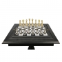 Эксклюзивные шахматы "Oriental large" 600140242 (латунь, шахматный стол) - фото 3