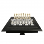 Эксклюзивные шахматы "Oriental large" 600140244 (цвет "белый антик", шахматный стол) - фото 3