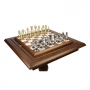 Эксклюзивные шахматы "Oriental large" 600140246 (латунь, шахматный стол) - фото 2