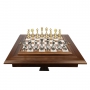Эксклюзивные шахматы "Oriental large" 600140246 (латунь, шахматный стол) - фото 3