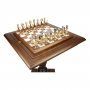 Exclusive chess set "Oriental large" 600140248 (brass/beech, chess table) - photo 2