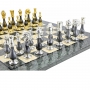 Эксклюзивные шахматы "Oriental large" 600140026 (цвет "фантазия", золото/серебро)  - фото 2