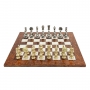 Exclusive chess set "Oriental large" 600140111 (solid brass, elm root board) - photo 2