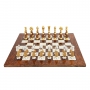 Exclusive chess set "Oriental large" 600140112 (gold/silver plated, elm root board) - photo 2